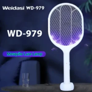 Weidasi WD-979 Electric Fly Mosquitoes Bat Insect Racket With LED Light