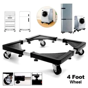 Multifunction Movable Washing Machine Base Fridge Stand
